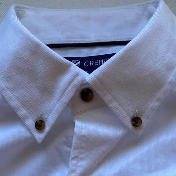 NEW Mens Cremieux Long Sleeve Button Down Shirt Cotton Down East String - Picture 9 of 10